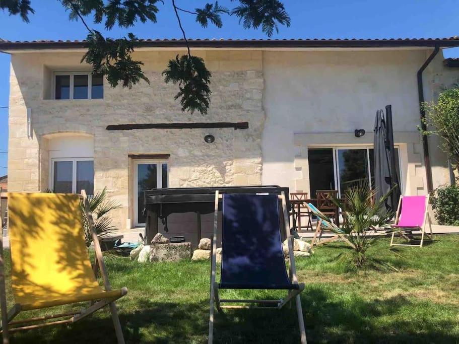 Gite Avec Spa Privatif A 500M De Margaux Soussans Exteriér fotografie
